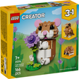 Lego ® creator 3in1 schattige hamster met bloem - 31376