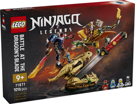 Lego ninjago strijd bij het drakenzwaard