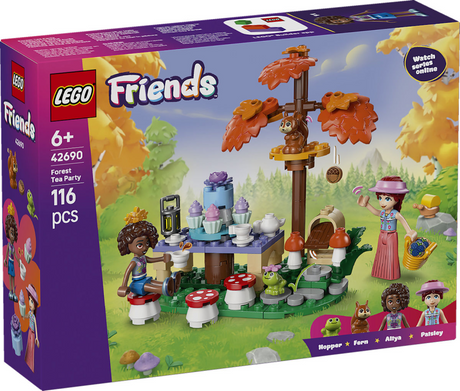 Lego friends theekransje in het bos