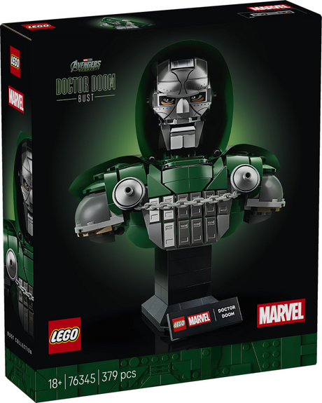 Lego tbc super heroes 76345 marvel avengers doomsday buste