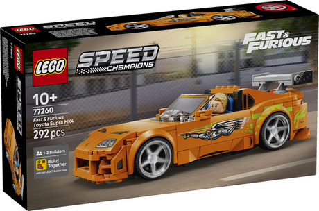 Lego speed champions the fast and the furious toyota supra mk4 auto speelgoed voor kinderen 77260