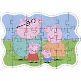 Puzzel peppa pig familie. 24 stukjes. 3+