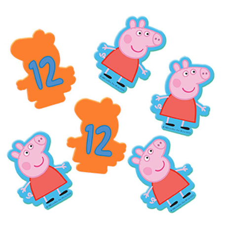 Peppa pig memo met nummers. 3+