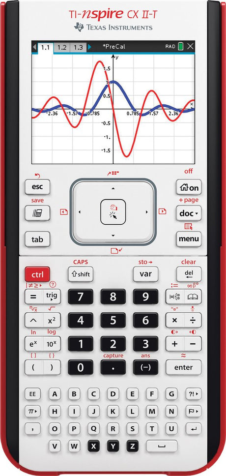 Texas instruments grafische rekenmachine ti-nspire™ cx ii-t