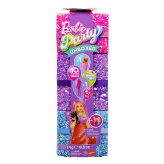 Ty barbie reveal par unbox glam red doll