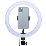 Studioking led vlog set sk-k190 met ringlamp en microfoonhouder
