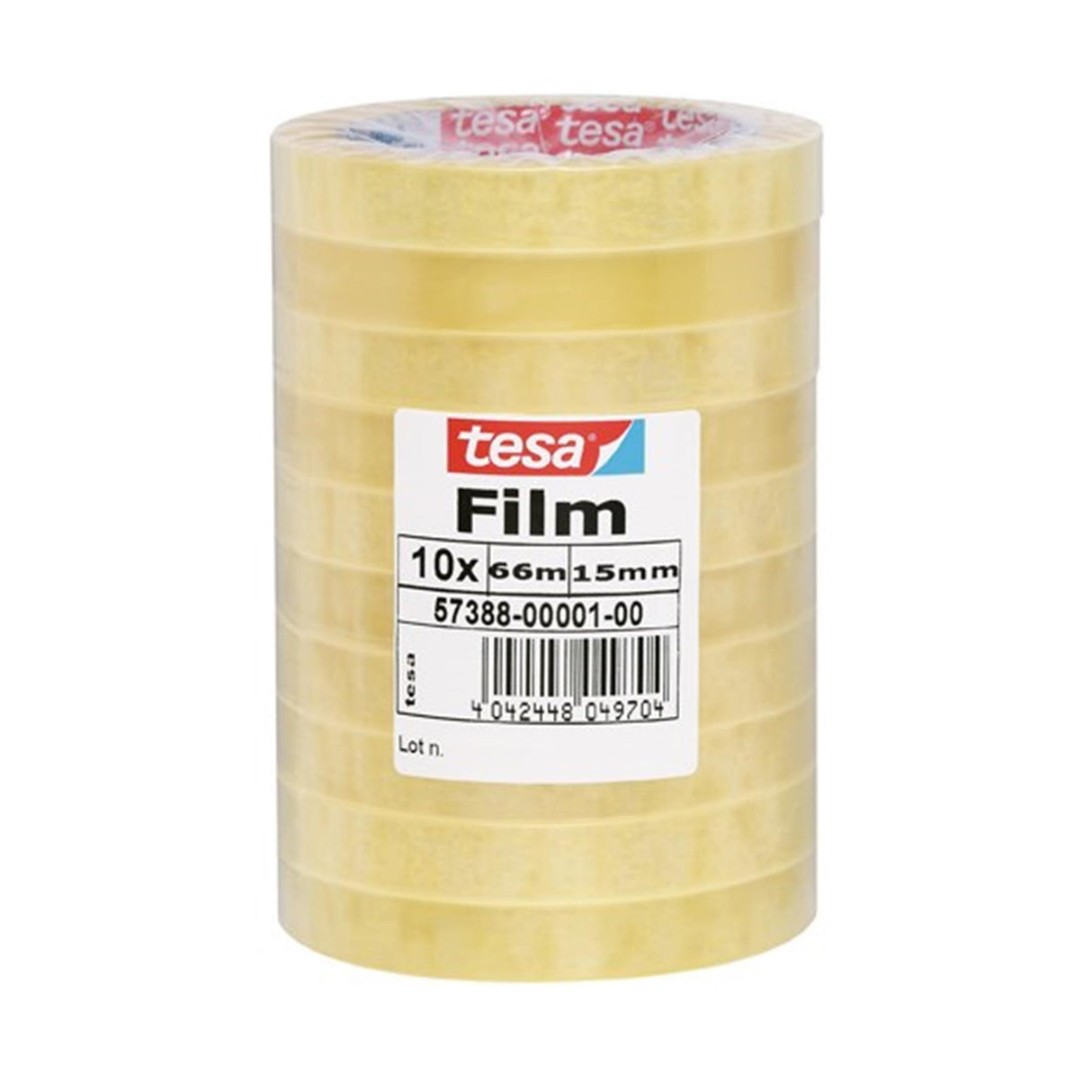 Tesa film plakband 66x15 pak a 10 rol