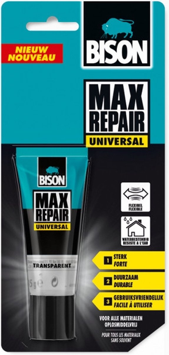 Bison lijm max repair universal- 45 gram
