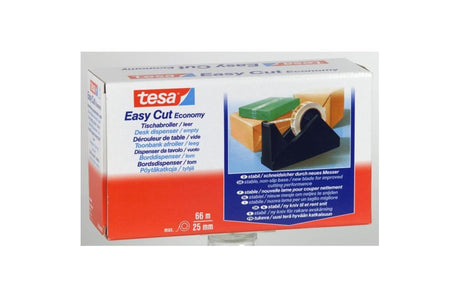 Tesa easycut economy plakbandafroller voor 66mtr rollen (leeg)<br>