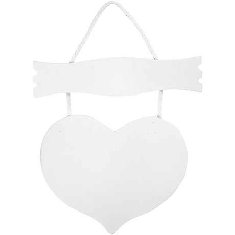 Creativ company https: www.cchobby.nl hart-met-bord-afm-28x19-cm-dikte-5-mm-1-stuk