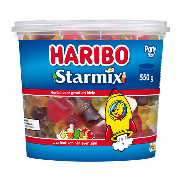 Haribo starmix silo (6x 550 gr)