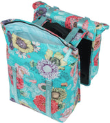 Basil Bloom Field dubbele fietstas, waterdicht, sky blue, 35L