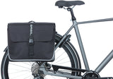 Basil Forte dubbele fietstas, waterafstotend, 35L, zwart.