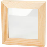 Creativ company https: www.cchobby.nl 3d-lijst-met-glas-d-2-5-cm-afm-12-3x12-3-cm-1-stuk