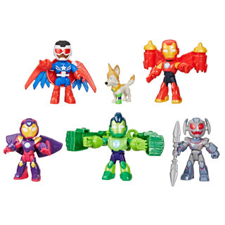 Hasbro marvel iron man and his awesome friends armored-up avengers - actiefiguren
