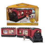Wizarding world harry potter, micro magical moments hogwarts express-draagkoffer voor verzamelfiguren met 3 figuren