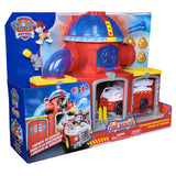 Paw patrol - brandweerkazerne speelset - met marshall-figuur, brandweerwagen, licht, lanceerder en geluidseffecten