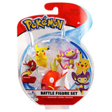 Pokemon pokémon battle figure sets 3 pack asst