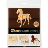 Creativ company https: www.cchobby.nl 3d-puzzel-paard-18x4-5x16-cm-1-stuk