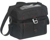 Vigo Handlebar Bag - sportieve stuurtas, waterdicht, verstevigd, reflecterend, zwart