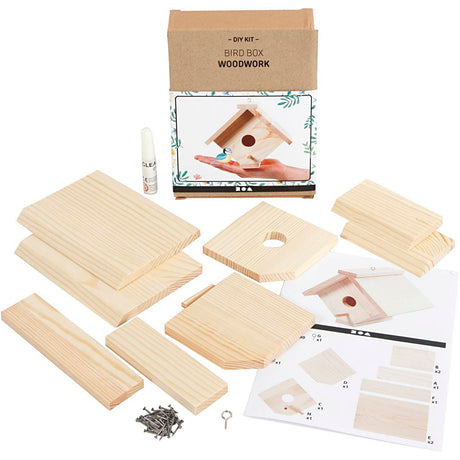 Creativ company http: www.cchobby.nl vogelhuisje-h-13-cm-d-14-5-cm-b-16-cm-1-stuk