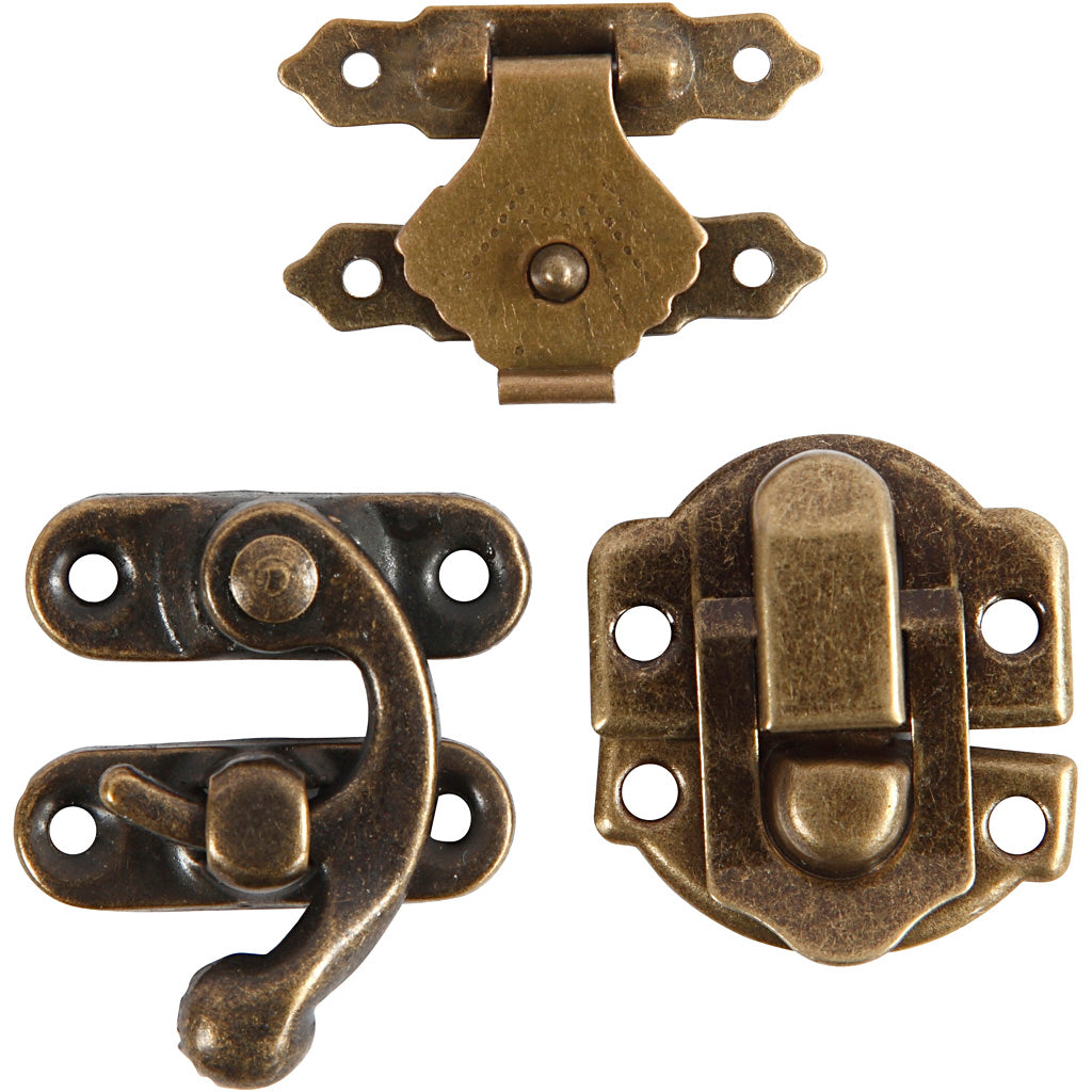 Creativ company https: www.cchobby.nl mini-beslag-afm-16x19-19x29-5-mm-antiek-goud-15-set-1-doos