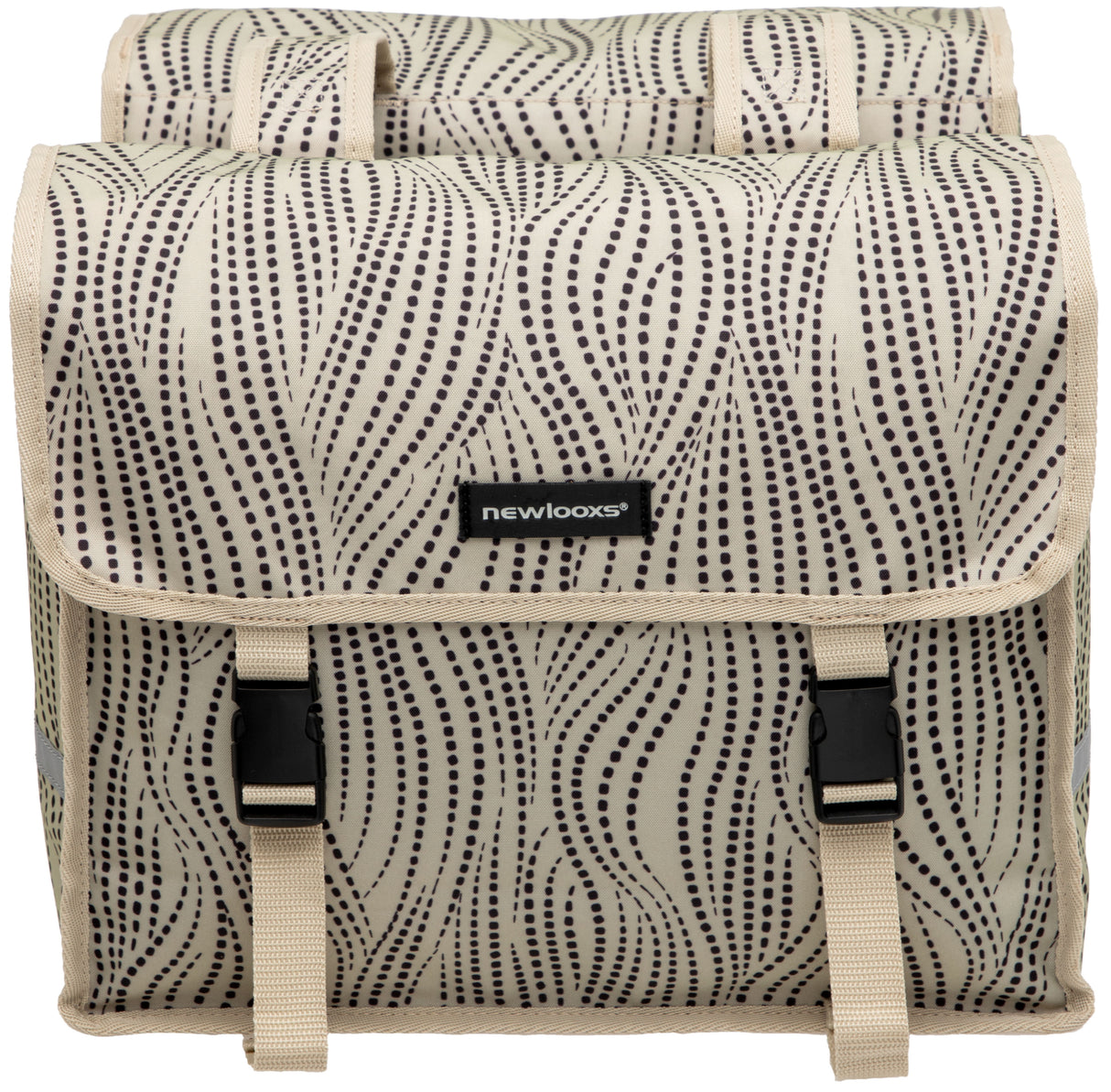 Newlooxs Tas dubbel fiori alma sand