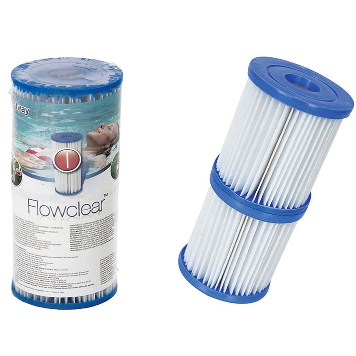 Bestway filterpatroon type 1 (i) duopak