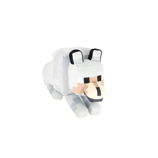 Minecraft ottosimon pluche knuffel wolf 28 cm speelgoed.