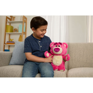 Disney pixar toy story lotso pluchen knuffelbeer met geluid - neuriën gegniffel gelach