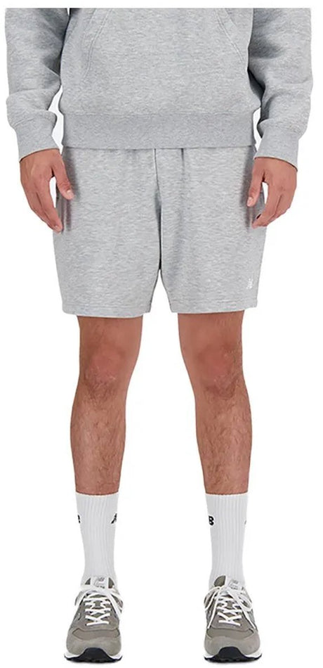 New balance sportbroek - short - heren - grijs