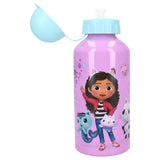 Vadobag gabby's dollhouse - schoolbeker en drinkfles - roze - 500ml