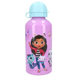 Vadobag gabby's dollhouse - schoolbeker en drinkfles - roze - 500ml