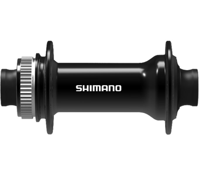 Shimano voornaaf altus hb-tc500-15 - cl - 36 gaats - 110 x 15 e-thru steekas - zwart