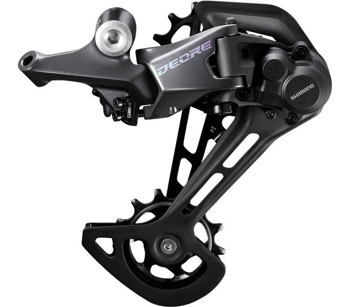 Shimano achterderailleur 12-speed deore m6100 sgs - direct mount - zwart (werkplaatsverpakking)