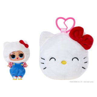 L.o.l. surprise! lol surprise loves hello kitty reversible plush surprise | 16 stuks