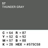 Superior achtergrondpapier 57 thunder grey 1,35 x 11m