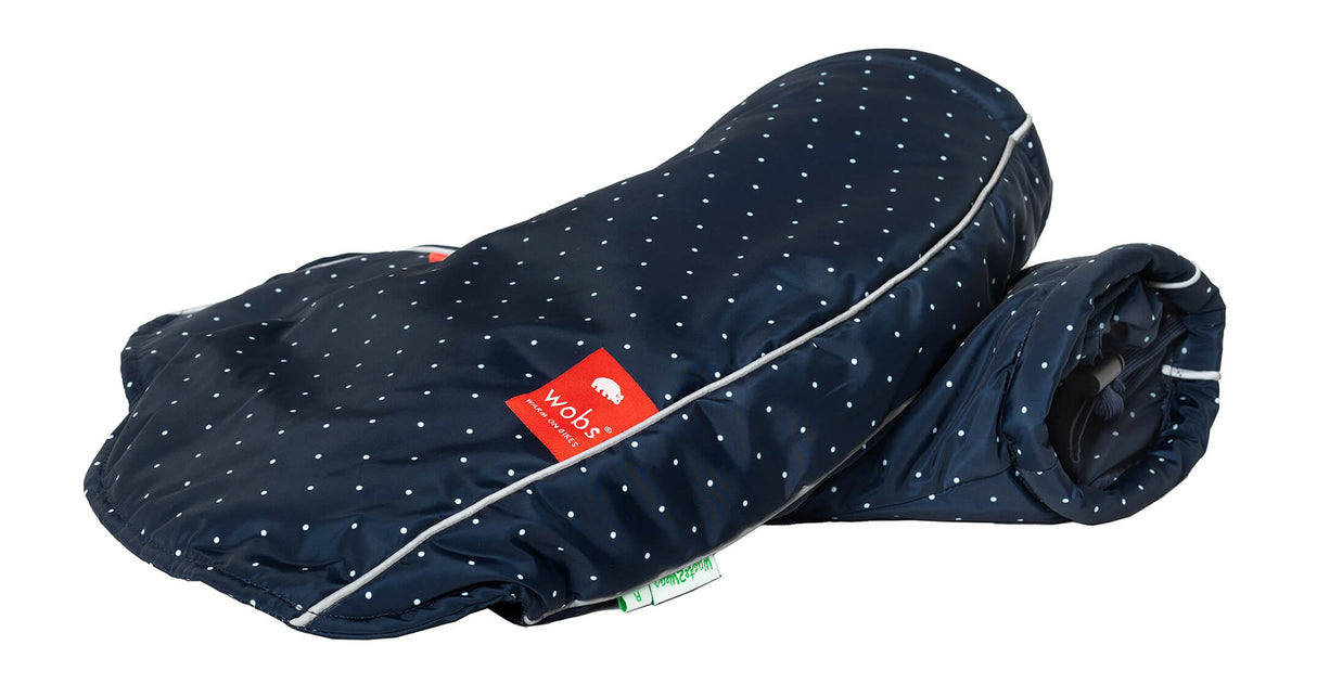 Wobs Handmofs Polka Dots Navy