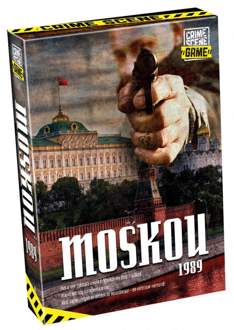 Tactic gamestorm - bordspel – crime scene: moscou 1989 (jeu d'escape room)