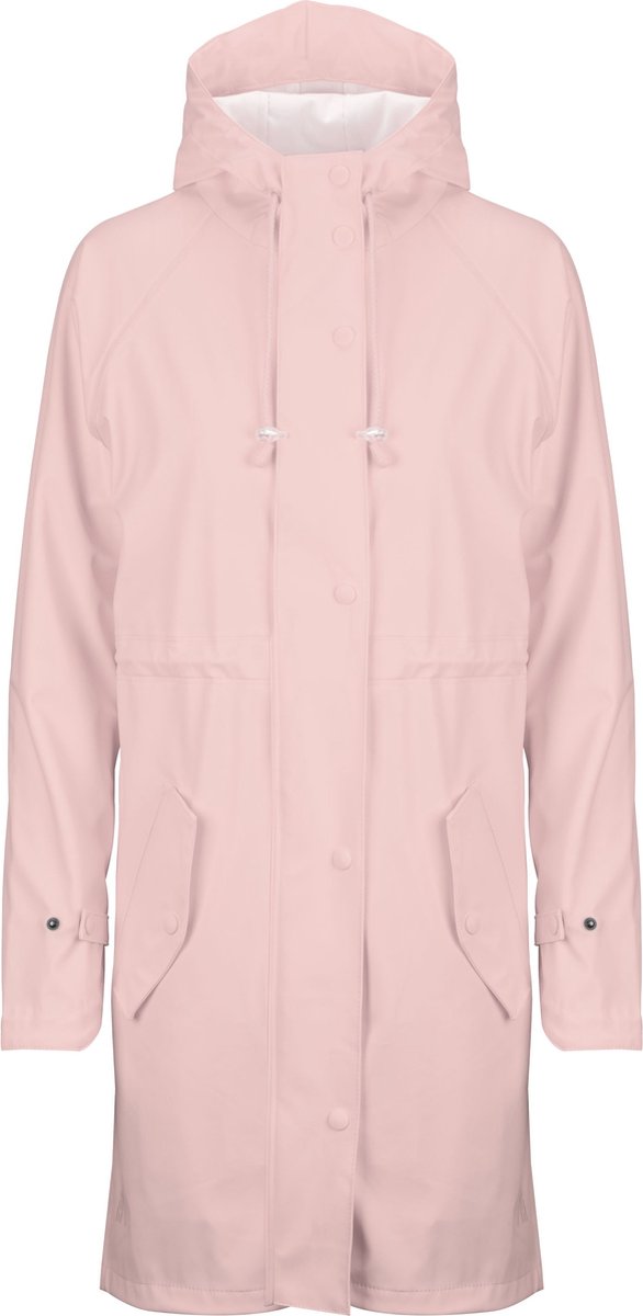 Ralka regenjas dames - mizzle - lichtroze - maat 44