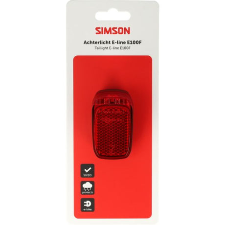 Simson achterlicht aurora e-line e100f
