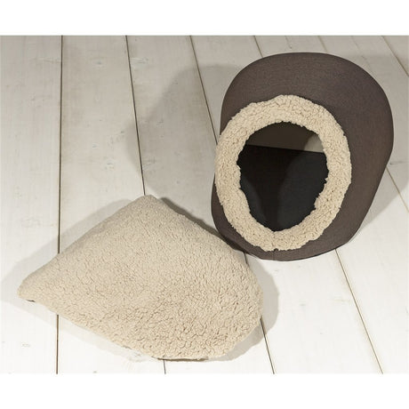 Sun garden simba huisdieren hol 45x40x32cm antraciet grijs