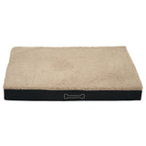 Sun garden buddy orthopedisch hondenkussen 72x50x8cm beige donkerbuin