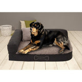 Sun garden pallina orthopedisch hondenkussen 80x60x25 cm bruin beige