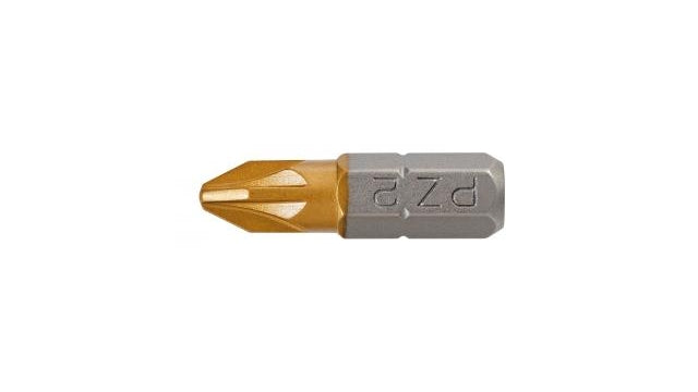 Graphite graphite bit pz2 25mm s2 tin 2 op een blister