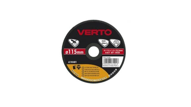 Verto Verto Doorslijpschijf Metaal 125x22,2x1,0mm