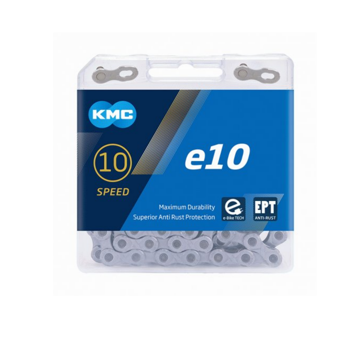 KMC Ketting 10 speed e10 EPT 136 schakels zilver