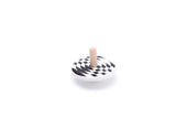 Bajo houten lantaarn tol. 7x7x5,7 cm. 3+