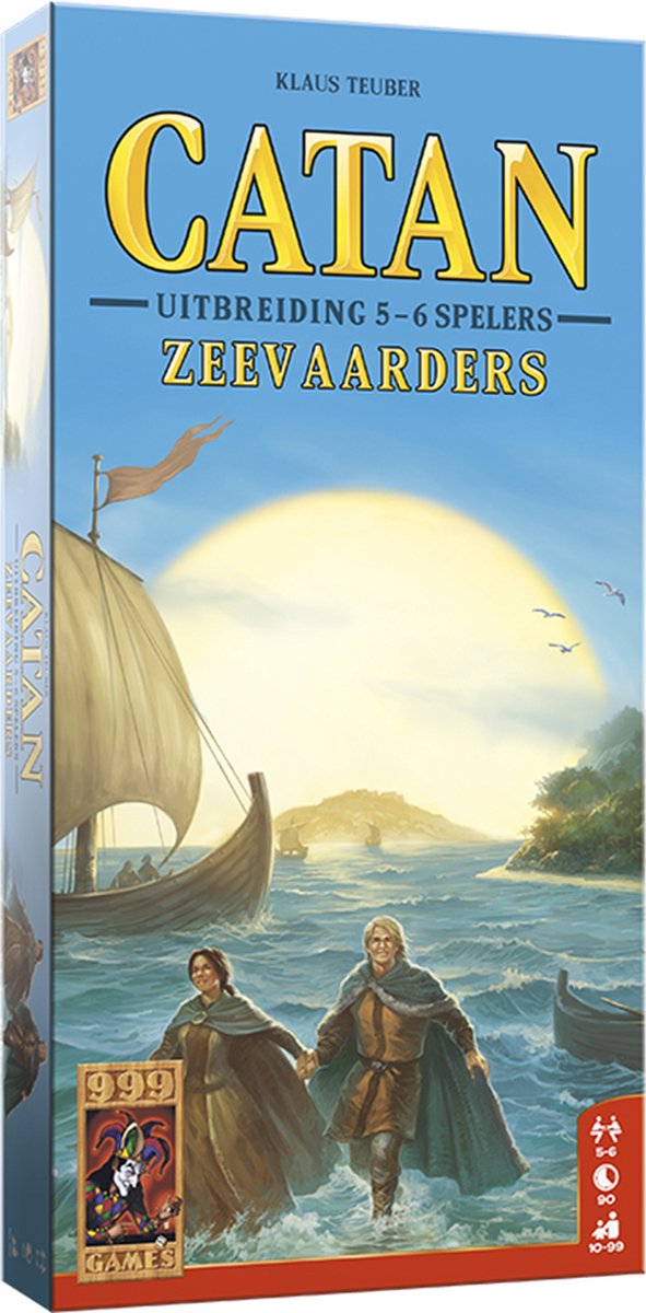 999games 999 games - catan: uitbreiding zeevaarders 5 6 spelers - bordspel
