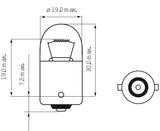 Bosma Lamp 6V-5W BA15S